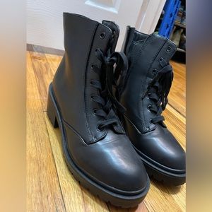 Black boots